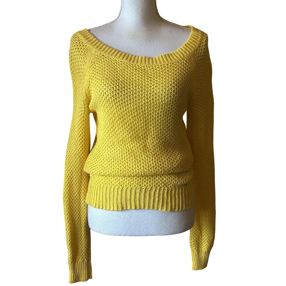 Ralph Lauren Jeans Co. Yellow Sweater, medium, coastal,